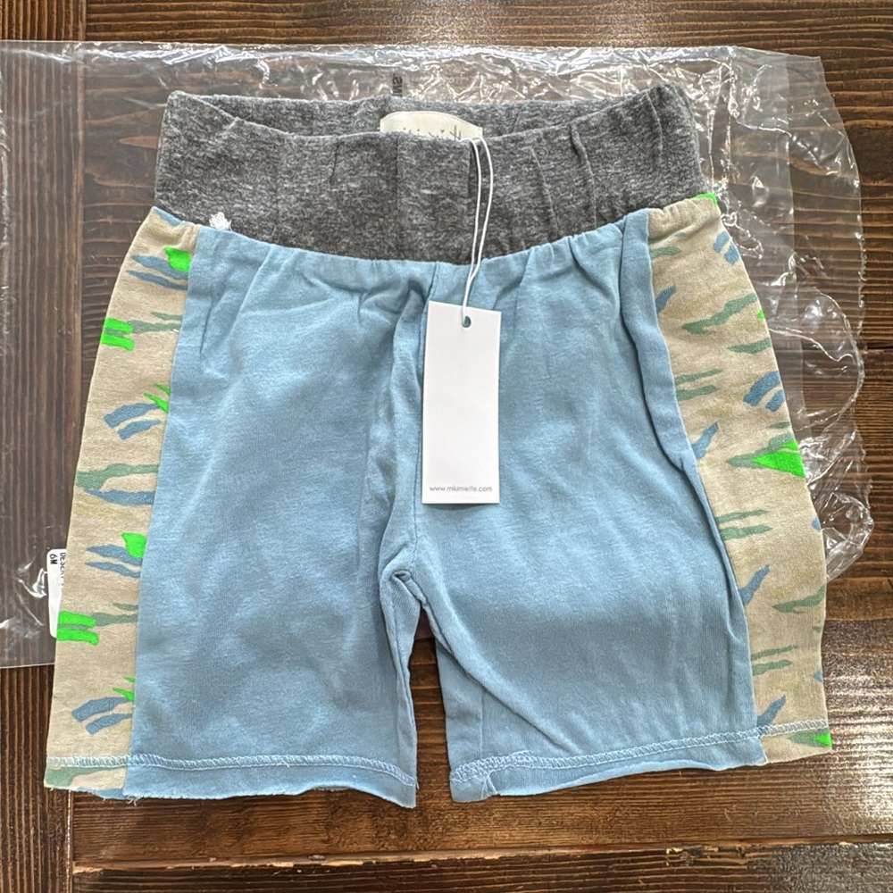 Kids Blue and Gray Shorts